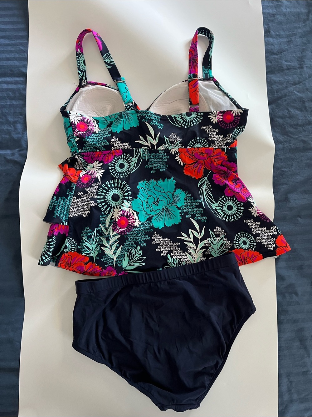 Tankini Swimsuit Size 16 - Picture 7 of 7